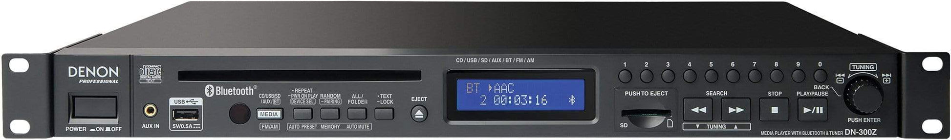 Denon DN300ZB Multi Media Player - ProSound and Stage Lighting