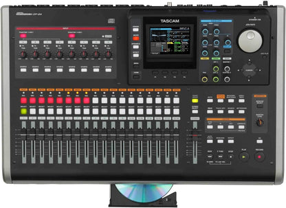 Tascam DP-24 24ch Digital Portastudio with CDRW - ProSound and Stage Lighting