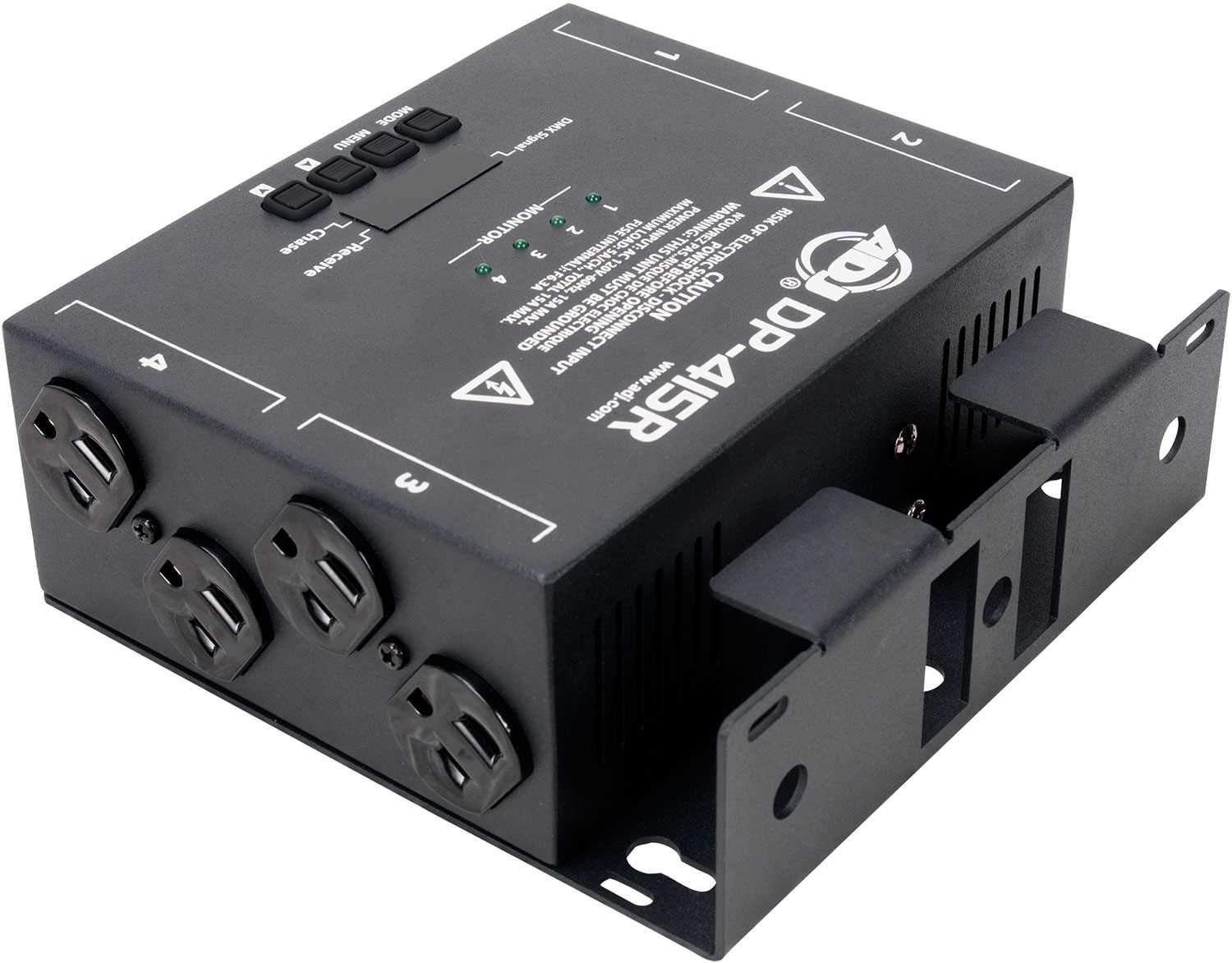 ADJ DP-415R 4チャンネルDMXディマー ADJ American DJ DP-415R 4-Channel DMX Dimmer / Switch Pack – Solotech
