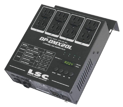 ADJ American DJ DP-DMX20-L 4 Channel DMX Dimmer Pack - ProSound and Stage Lighting