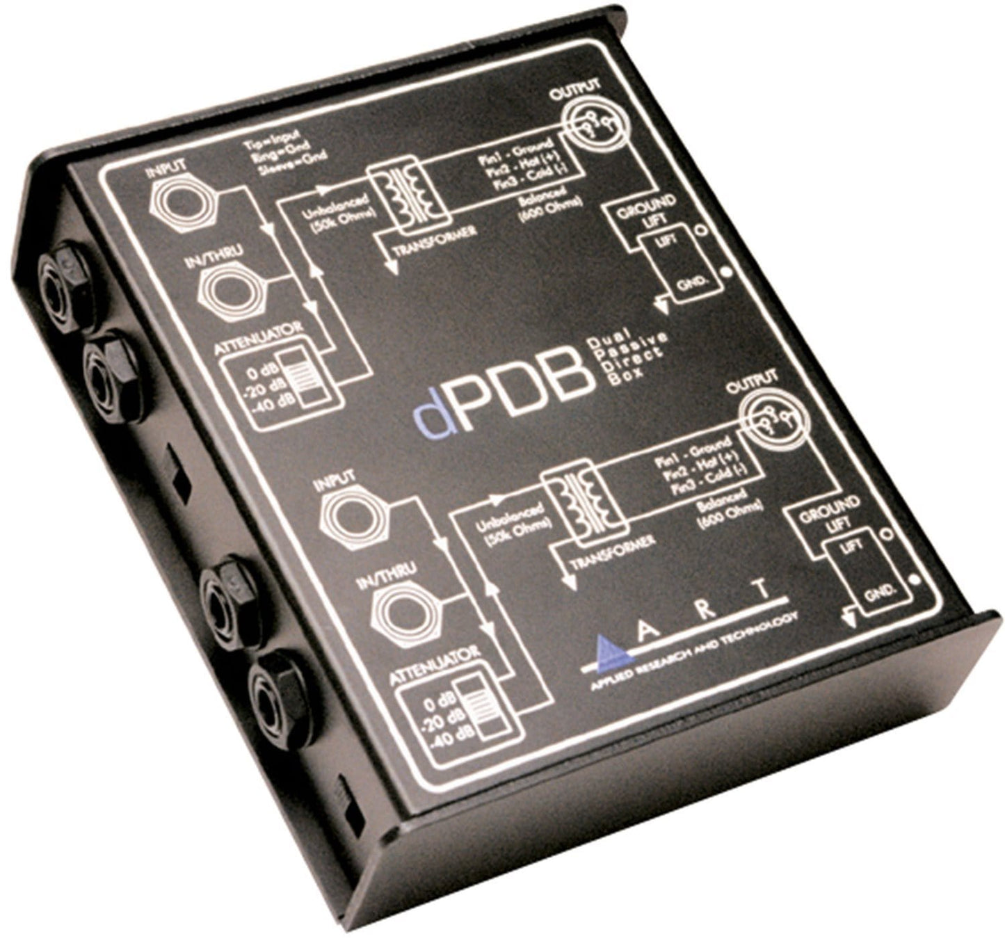 ART dPDB Dual Passive Direct Box - ProSound and Stage Lighting