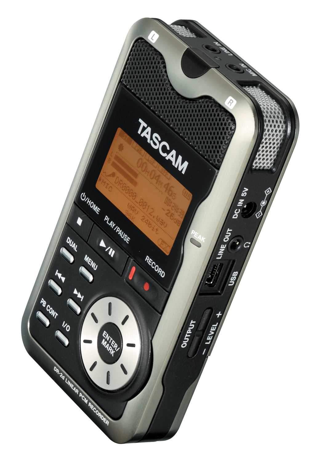 Tascam DR-2D Portable Recorder - ProSound and Stage Lighting