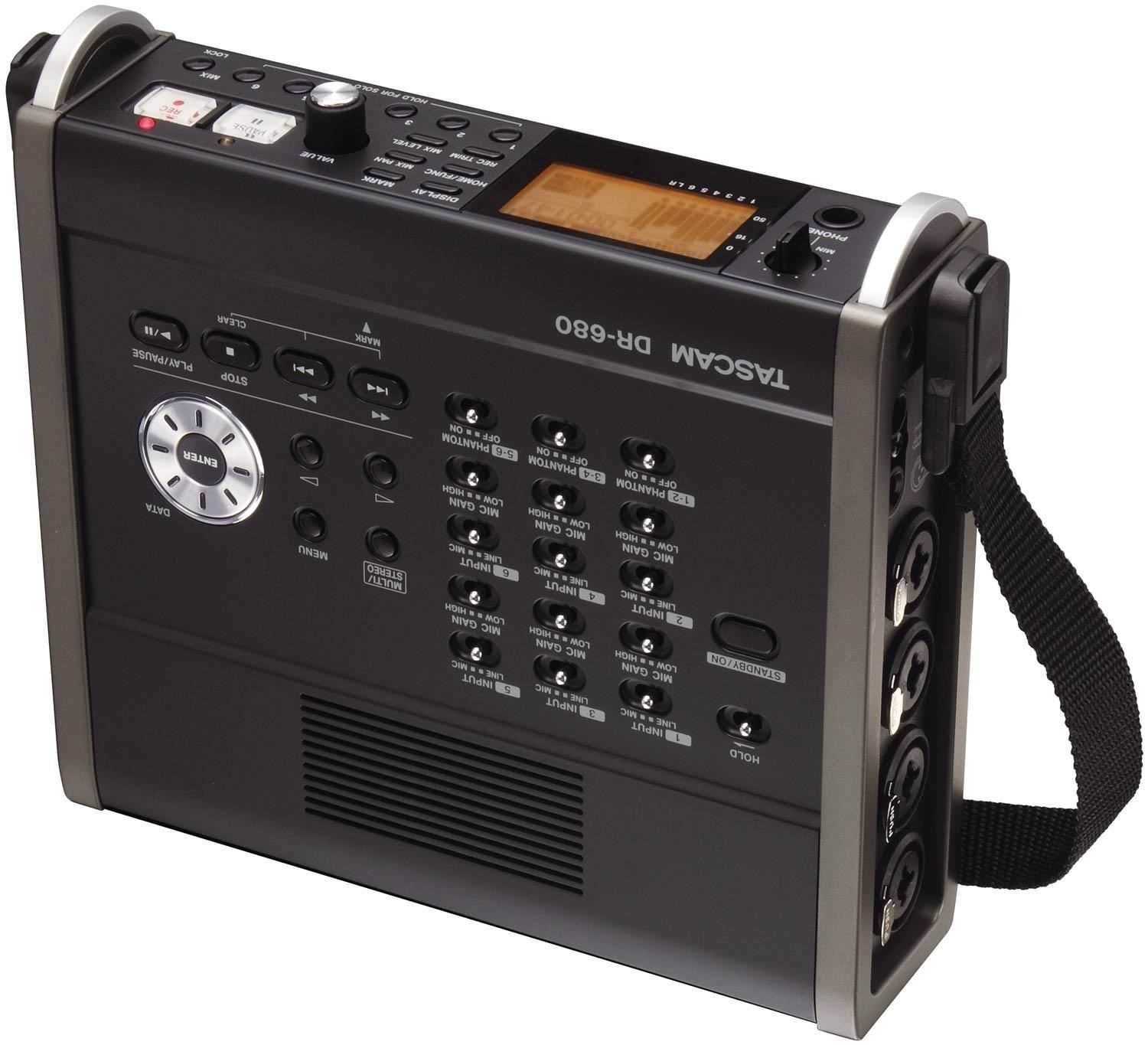 Tascam DR680 Portable Digital Recorder - ProSound and Stage Lighting