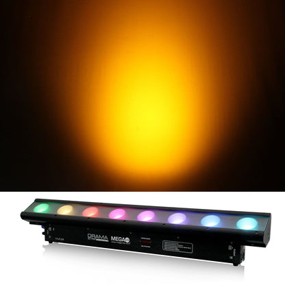 Mega Lite Drama Strip P840 RGBWA LED Wash Light - ProSound and Stage Lighting