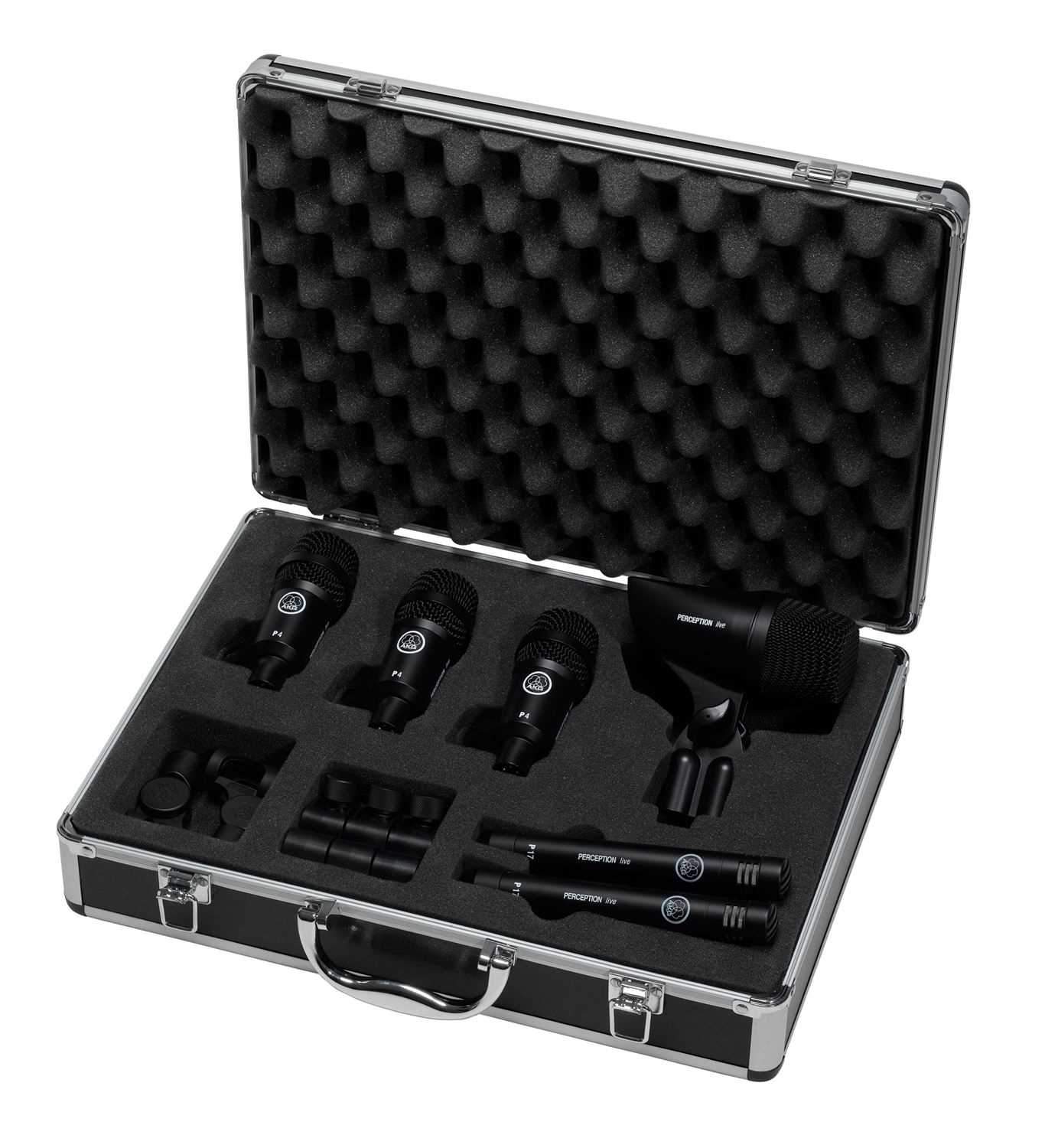 AKG DRUMSETGROOVEPACK Drum Set Microphone Pack - ProSound and Stage Lighting