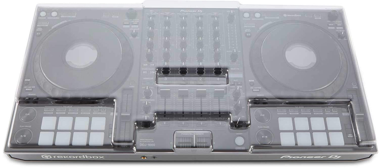 Decksaver DS-PC-DDJ1000 Cover for Pioneer DDJ-1000 / DDJ-1000SRT - ProSound and Stage Lighting