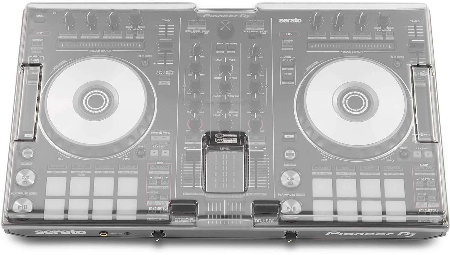 Decksaver DS-PC-DDJSR2DDJRR Dust Cover for Pioneer DDJ-SR2/DDJ-RR - ProSound and Stage Lighting