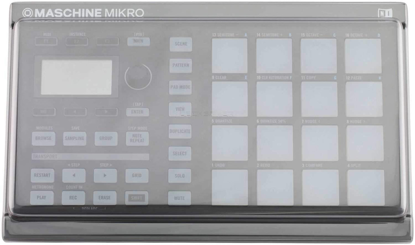 Decksaver DSPCMASCHINEMIKRO Maschine Mikro Cover - ProSound and Stage Lighting