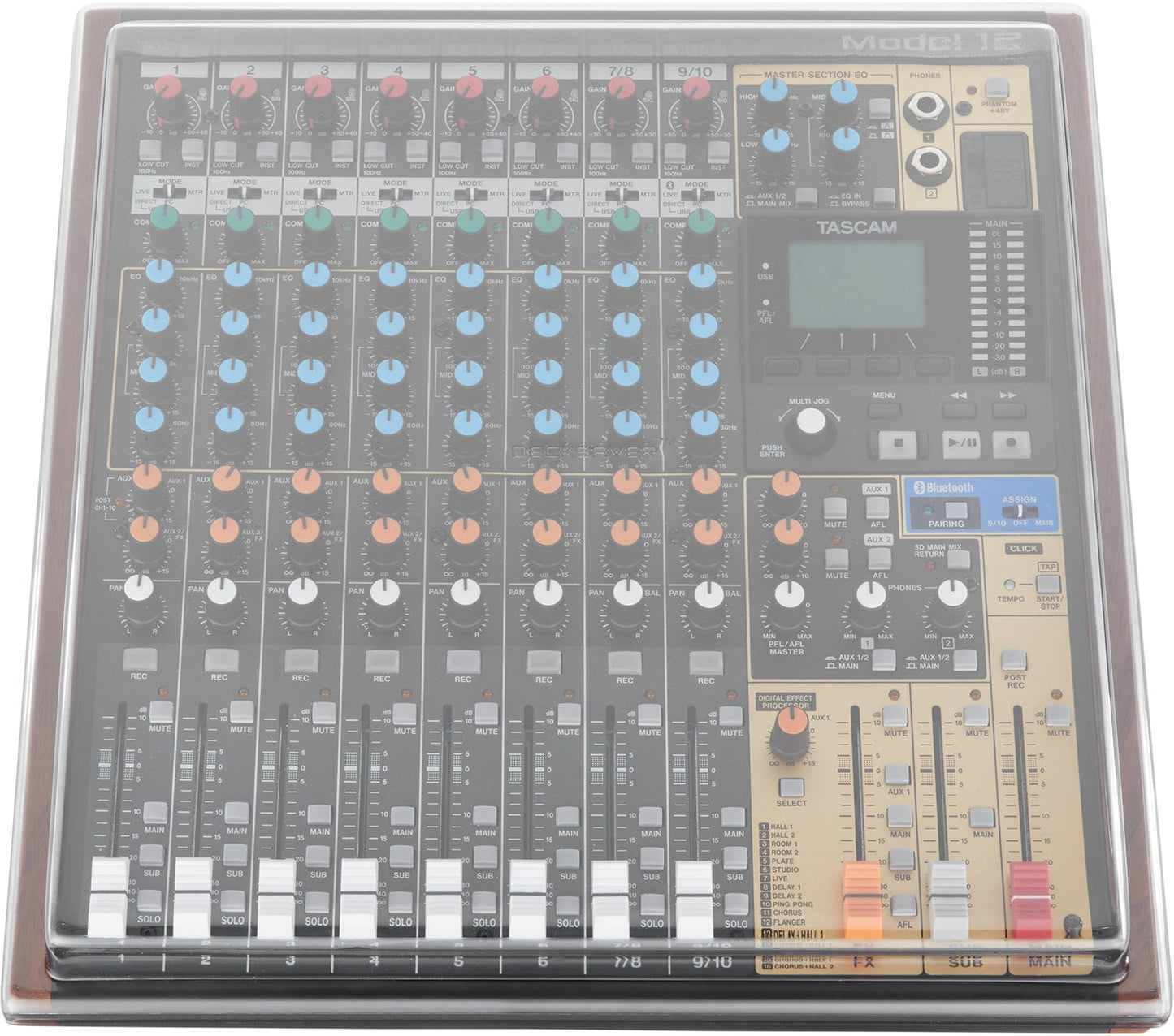 Decksaver Tascam Model 12 Cover - PSSL ProSound and Stage Lighting