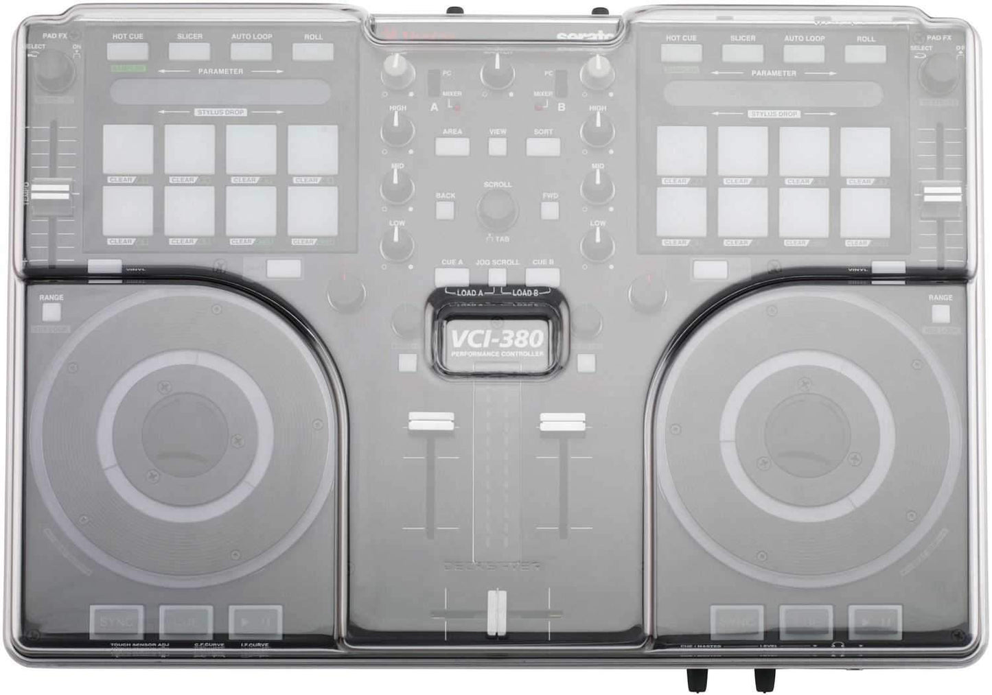 Decksaver DSPCVCI380 Vestax VCI-380 Deck Protector - ProSound and Stage Lighting