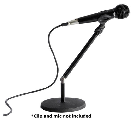 On-Stage DS8100 Desktop Rocker-Lug Mic Stand - ProSound and Stage Lighting