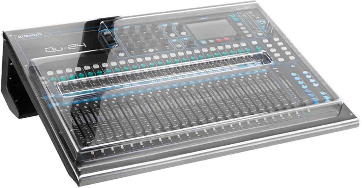 Decksaver DSP-PC-QU24 Allen & Heath QU-24 Cover - ProSound and Stage Lighting