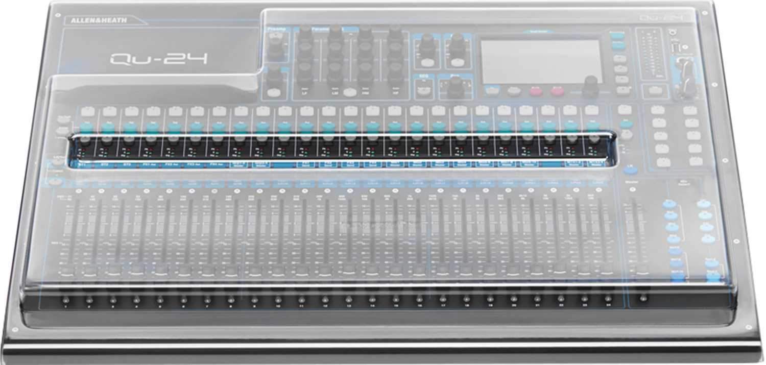 Decksaver DSP-PC-QU24 Allen & Heath QU-24 Cover - ProSound and Stage Lighting