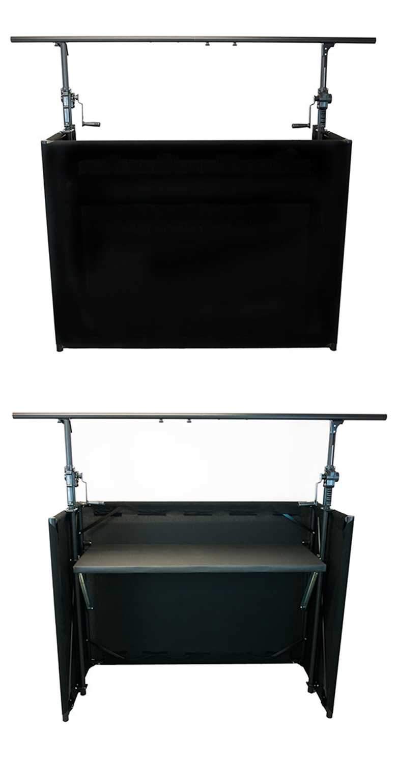 Global Truss Portable DJ Table & Facade with Lifter System - ProSound and Stage Lighting