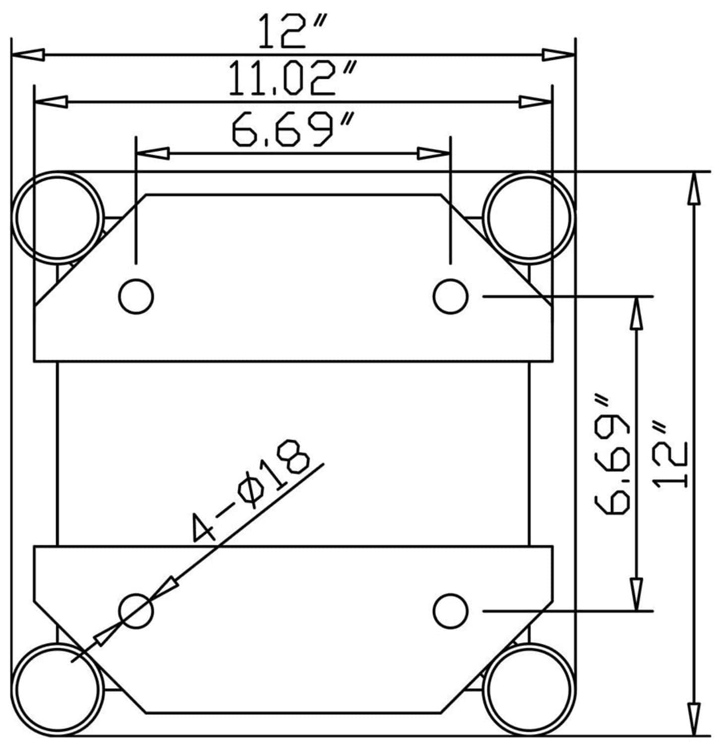 DuraTruss DT-GP40-22C 40-Foot End Plate Truss Circle - PSSL ProSound and Stage Lighting