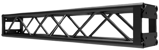 DuraTruss DT-GP6-BLK 6-Foot End-Plated Square Truss -Black - PSSL ProSound and Stage Lighting