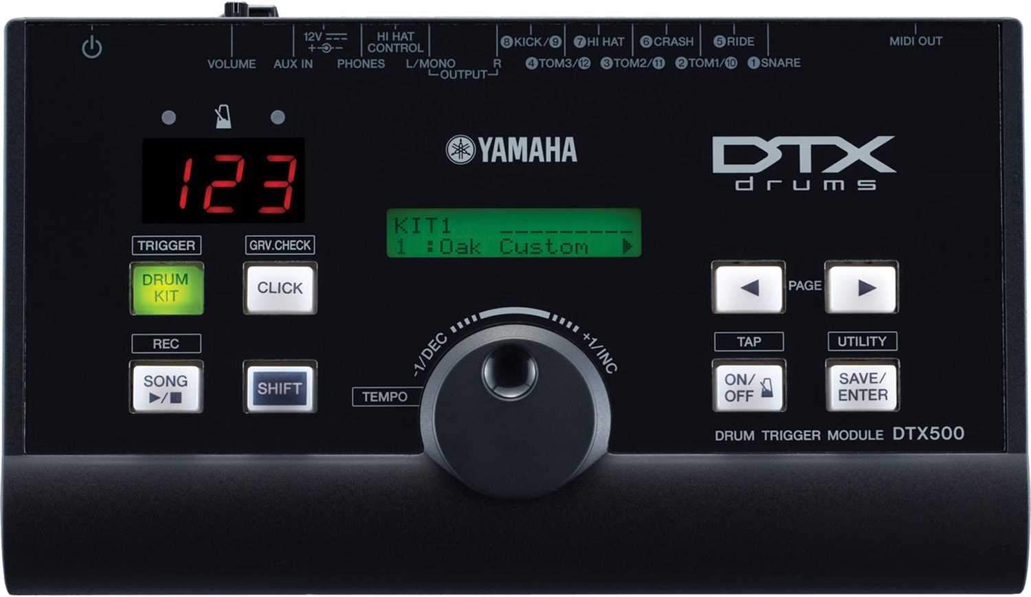 Yamaha DTX500 Drum Trigger Module For 500 Series