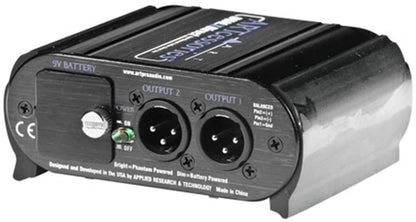 ART DualXDirect Dual Channel Active Direct Box - ProSound and Stage Lighting