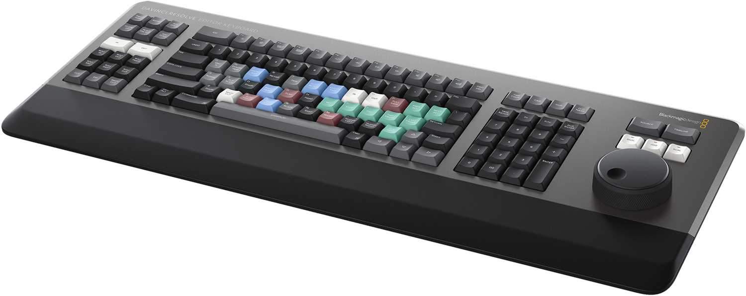 Blackmagic Design DaVinci Resolve Editor Keyboard – Solotech