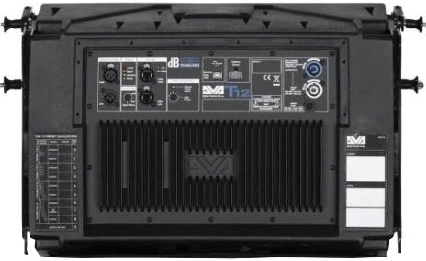 DB Technologies DVA-T12 12-Inch 3-Way 1410-Watt Active Line Array Module- PSSL ProSound and Stage Lighting