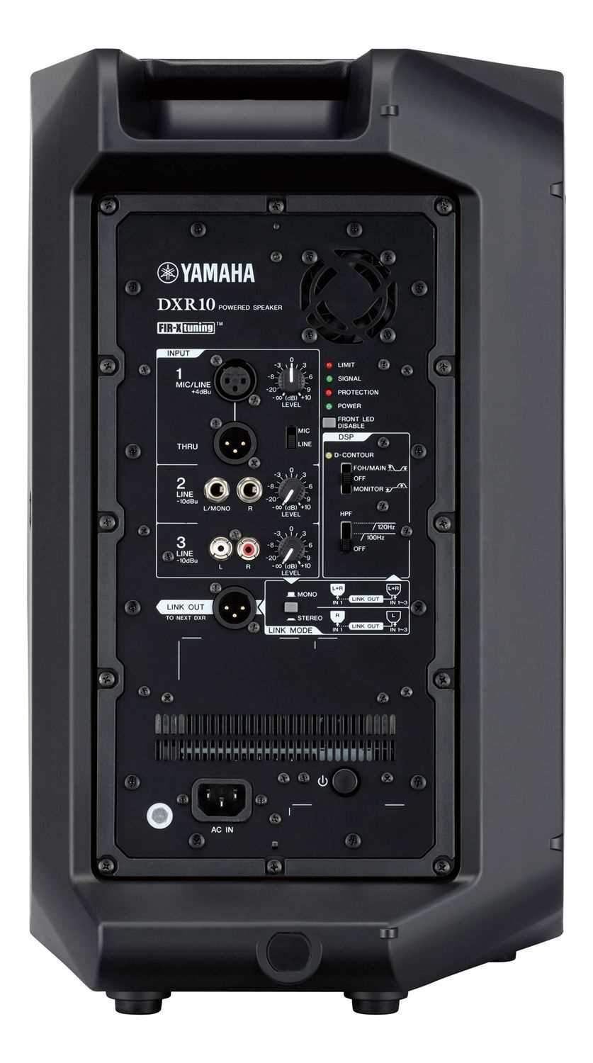 DXR10 10\"2-way Active Loudspeaker② Yamaha DXR10 10