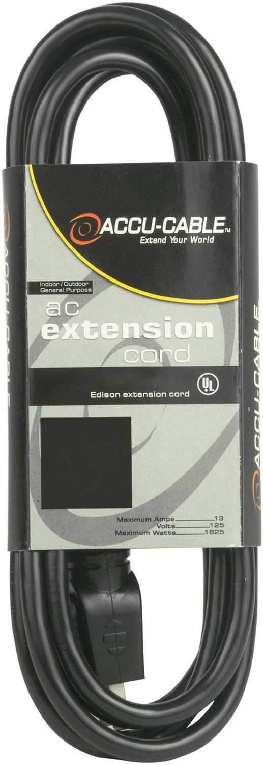 Accu-Cable EC-123-25 25Ft 12G AC Power Extension Cord - ProSound and Stage Lighting