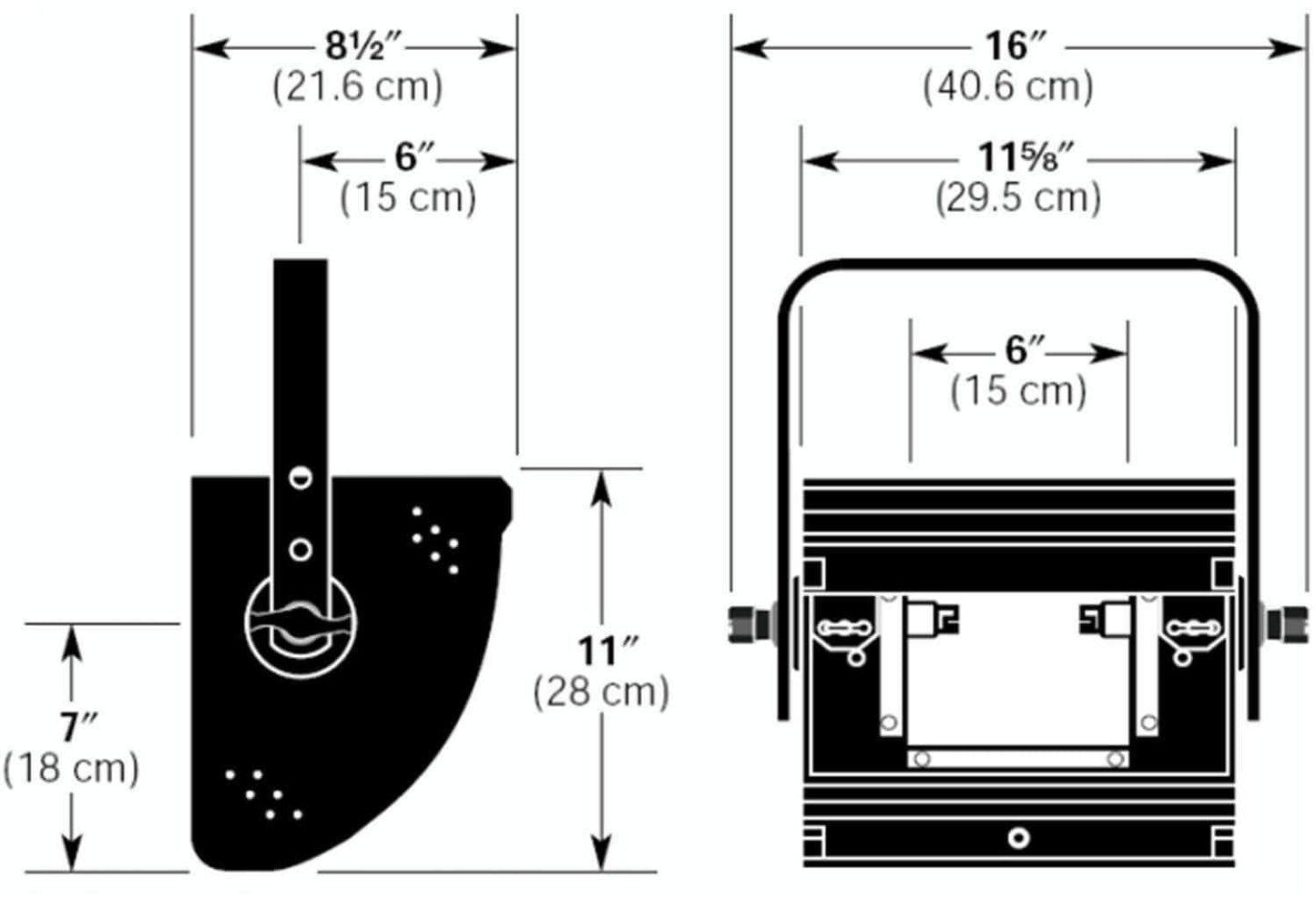 Altman EC-1 300 to 2000 Watt ECONOCYC Wash Light - ProSound and Stage Lighting