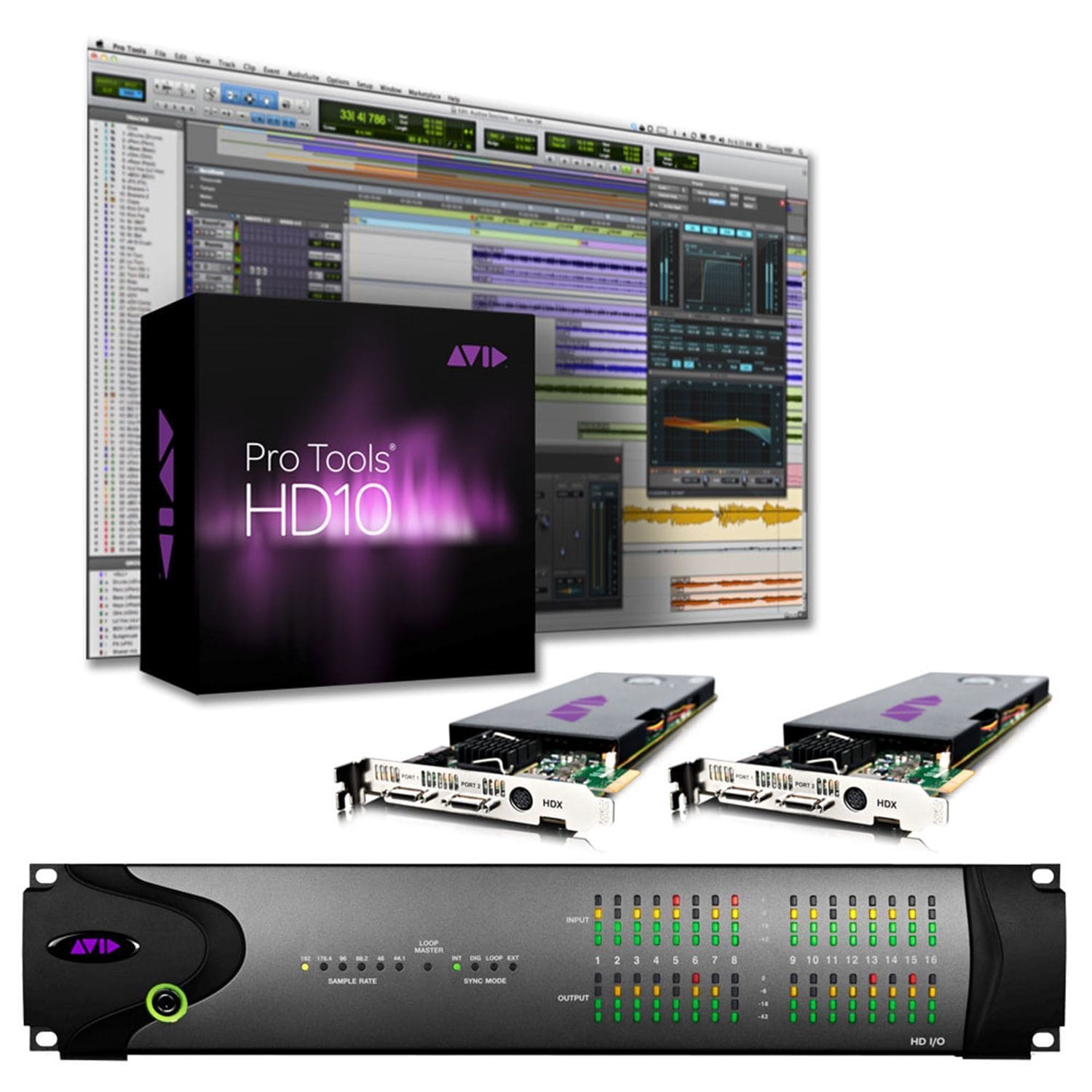 Avid Academic Pro Tools HDX2 8X8X8 System EDU - ProSound and Stage Lighting