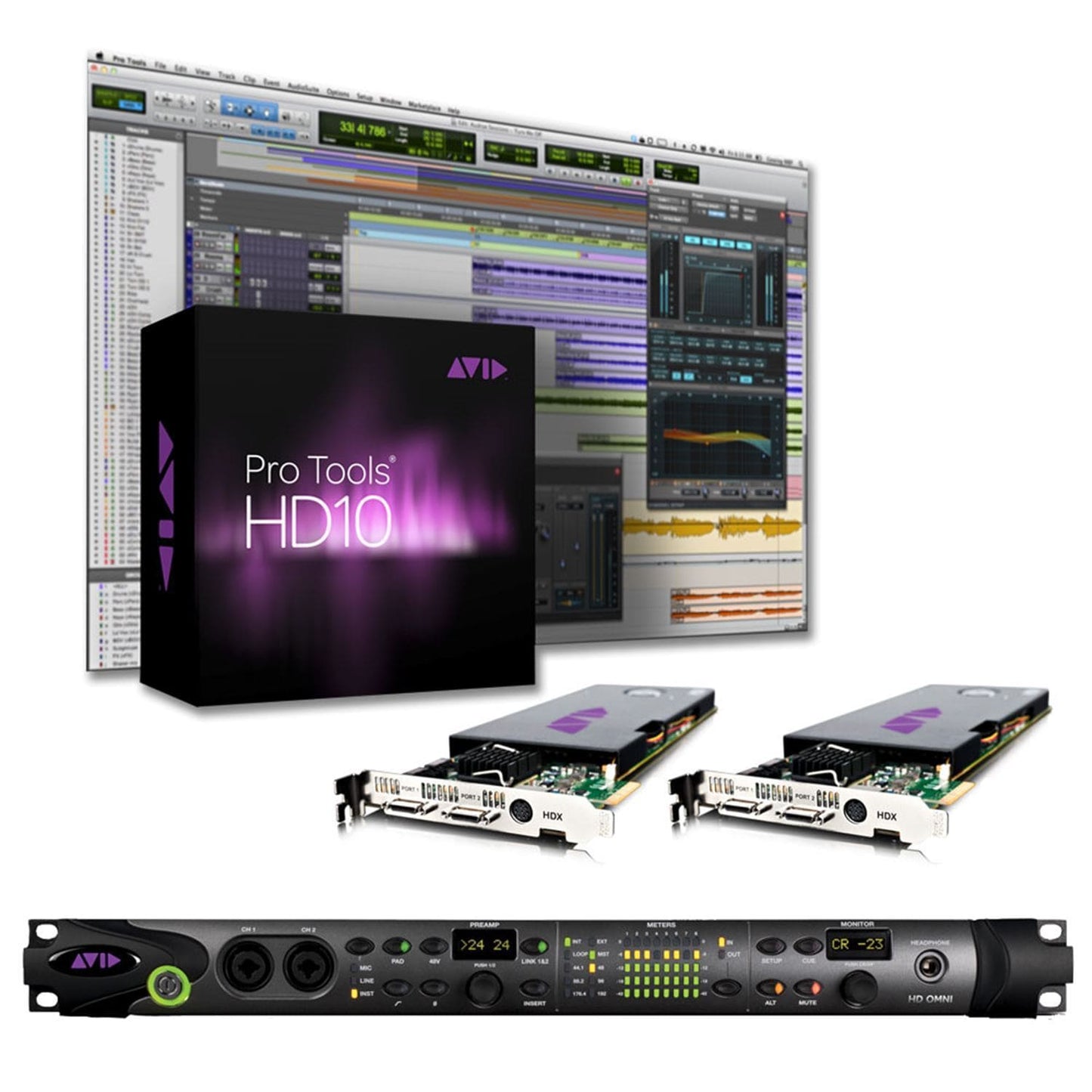 Avid Academic Pro Tools HDX2 OMNI System EDU - ProSound and Stage Lighting