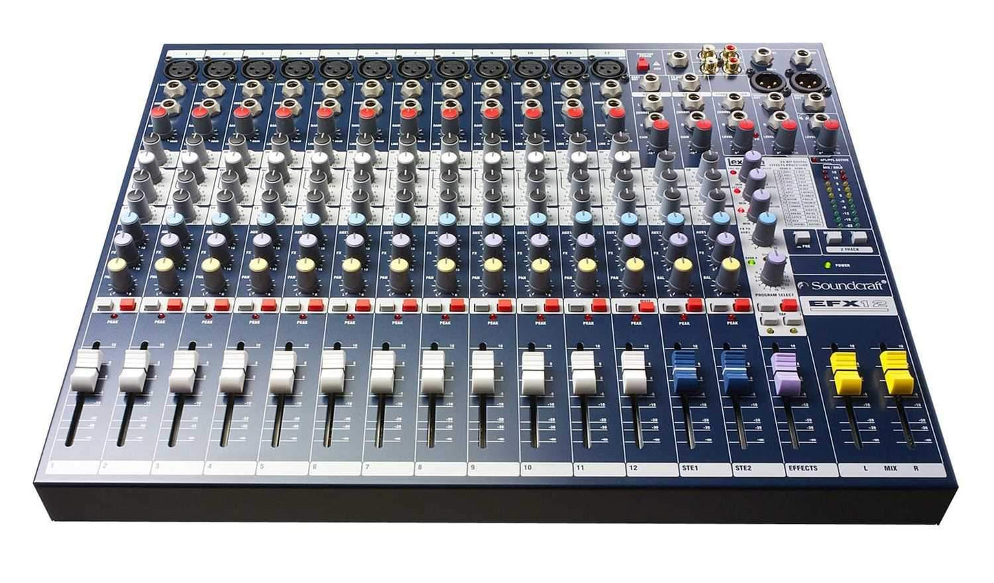 Soundcraft EFX8 8-Channel Compact PA Mixer - ProSound and Stage Lighting