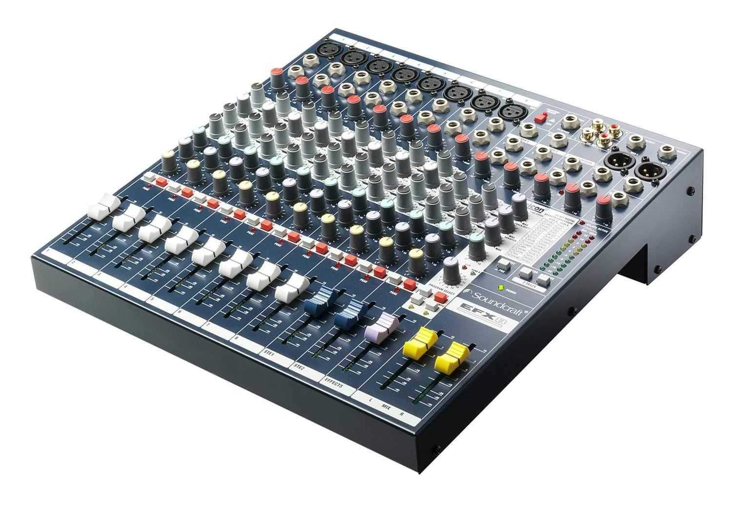 Soundcraft EFX8 8-Channel Compact PA Mixer - ProSound and Stage Lighting
