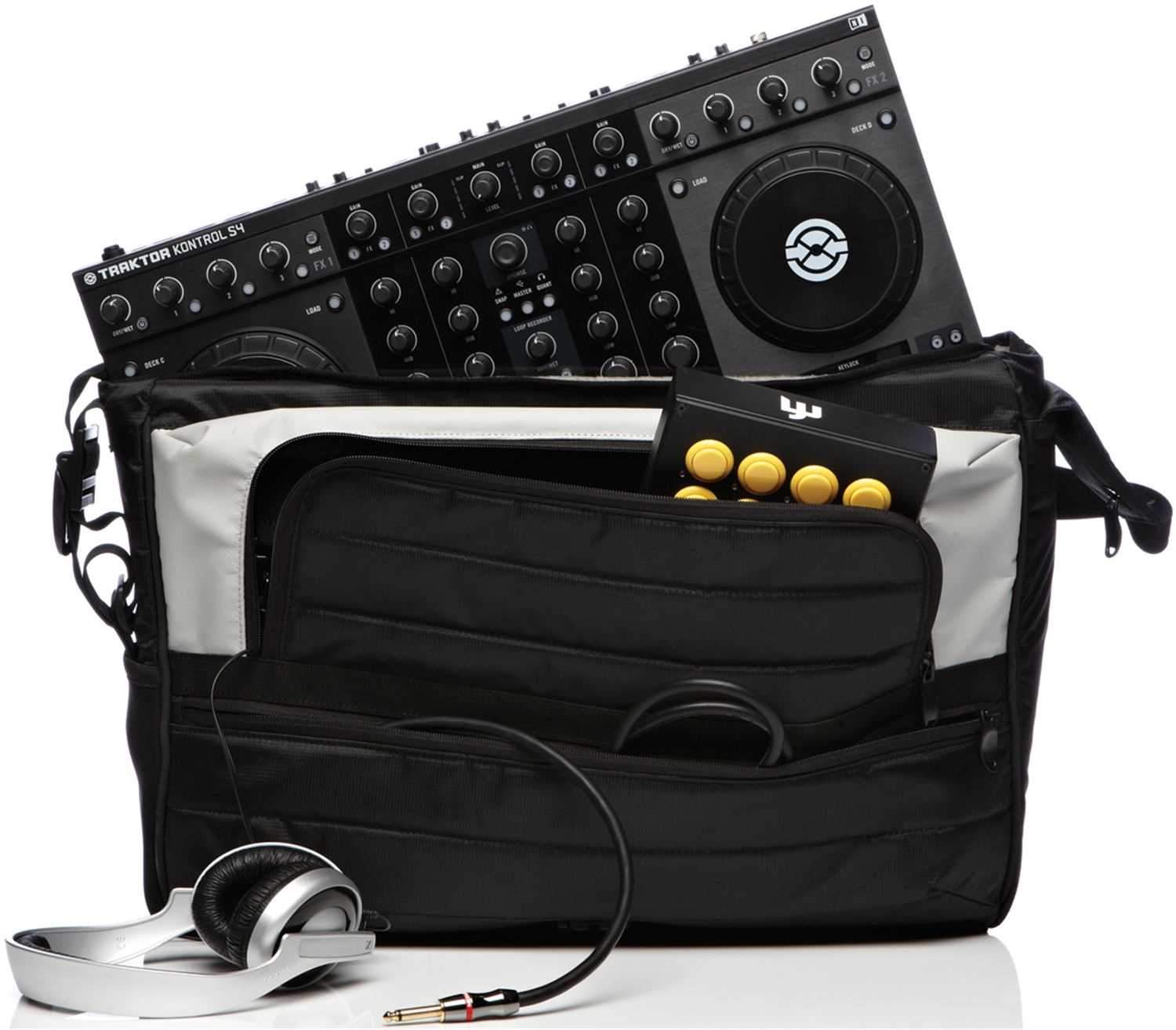 Mono EFXKONTROLLERJB Dlx Dj Controller Bag-Jet Blk - ProSound and Stage Lighting