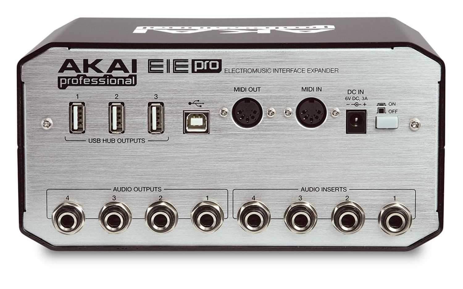 Akai EIE-Pro Audio Midi Interface With USB Hub - ProSound and Stage Lighting