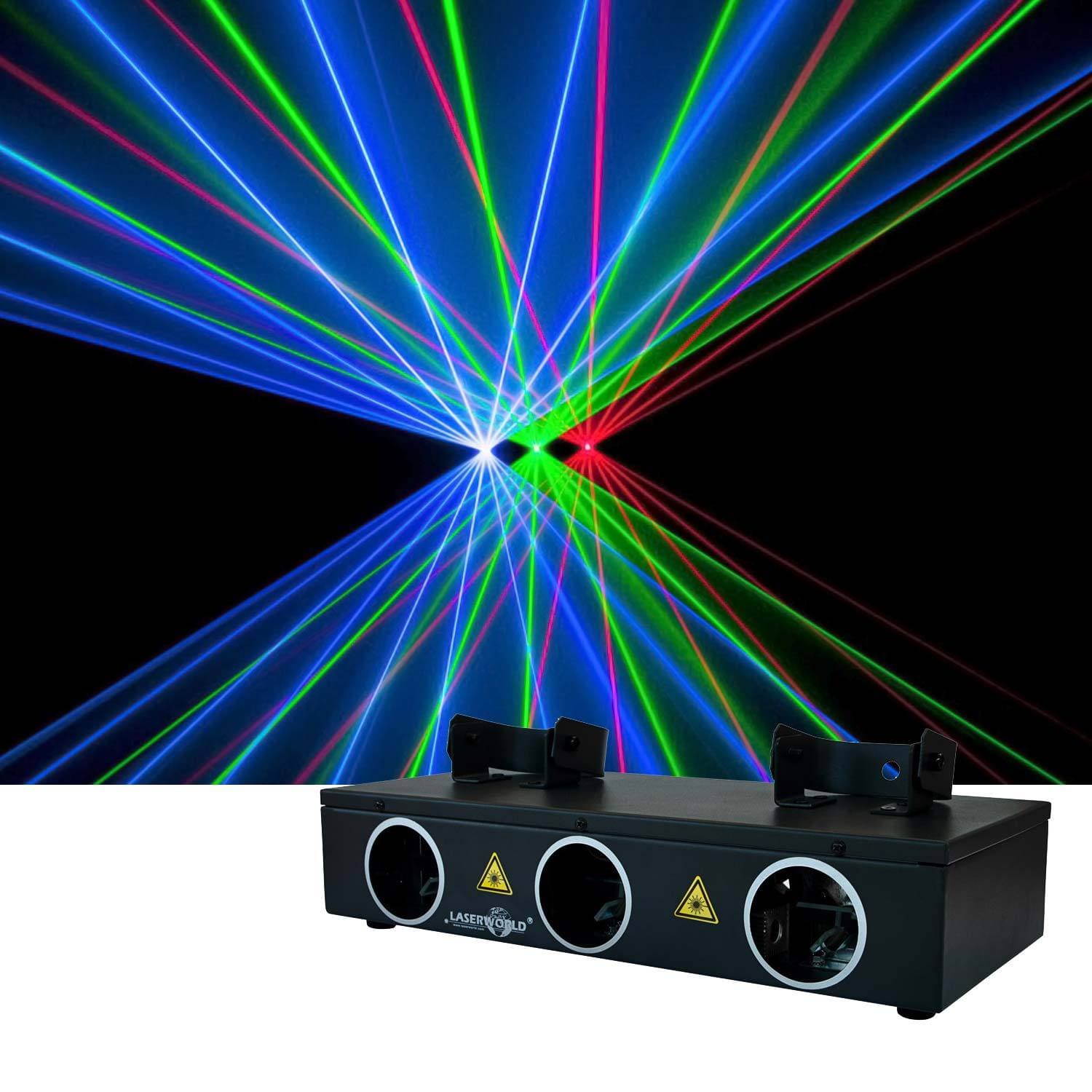 Laserworld EL-200RGB 200mW RGB Laser Effect - ProSound and Stage Lighting