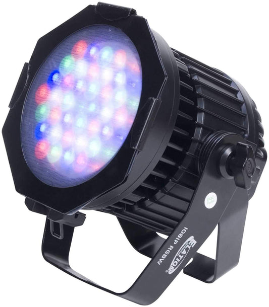 Elation ELAR108RGBW Black LED Par Can - ProSound and Stage Lighting