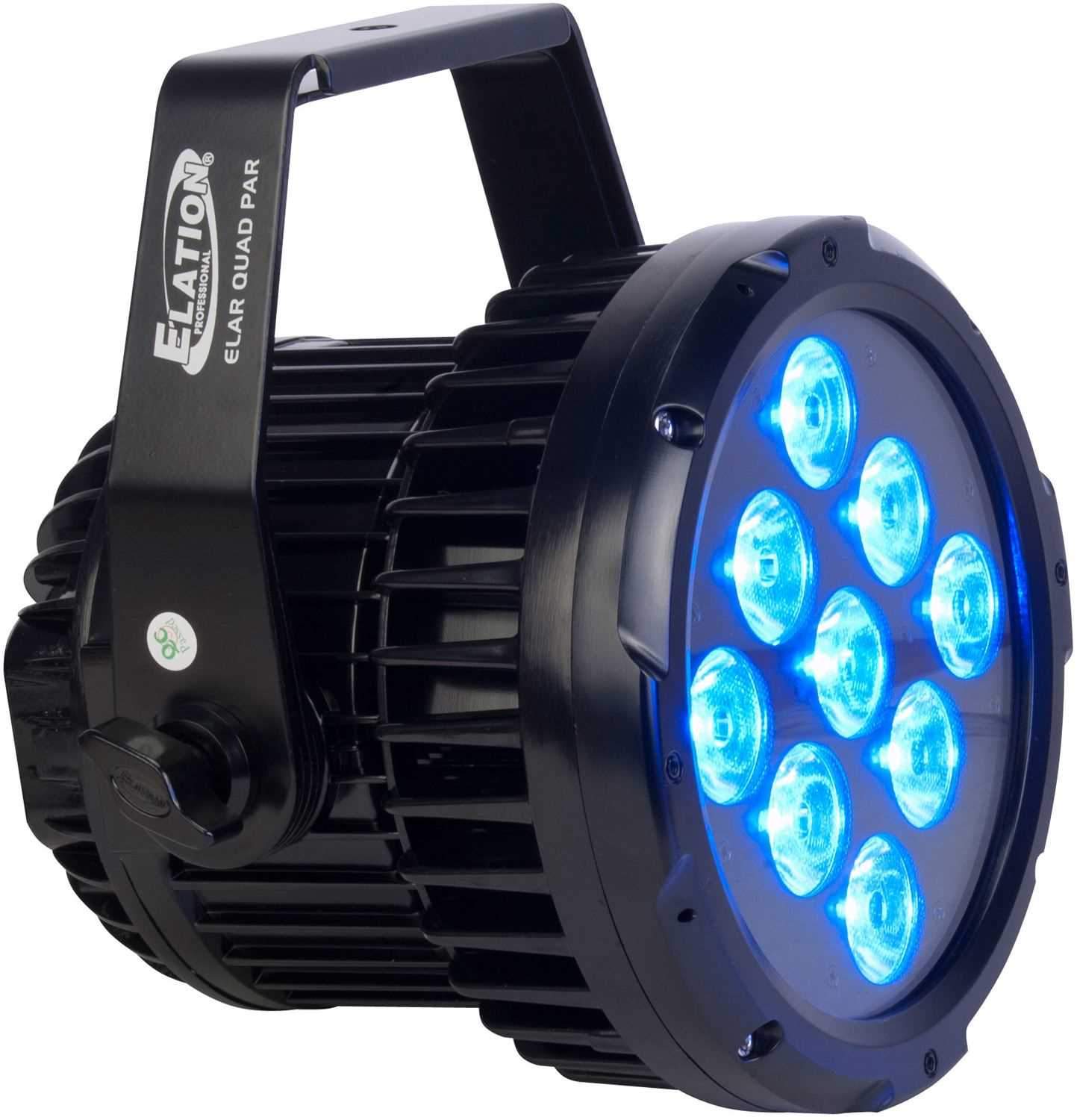 Elation ELAR Quad Par 9x 10W Quad LED Par - ProSound and Stage Lighting