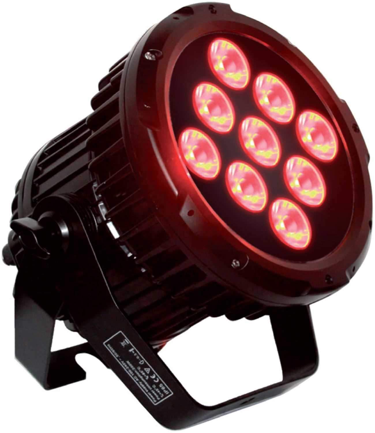 Elation ELAR Quad Par 9x 10W Quad LED Par - ProSound and Stage Lighting