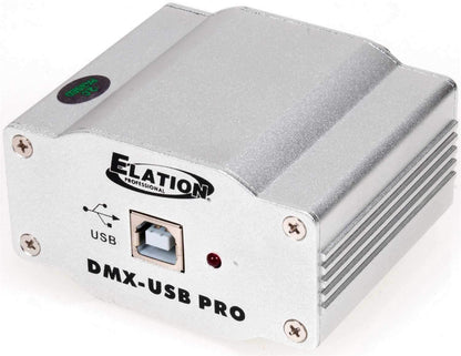 Elation DMX USB Pro USB to DMX Trigger Interface - ProSound and Stage Lighting