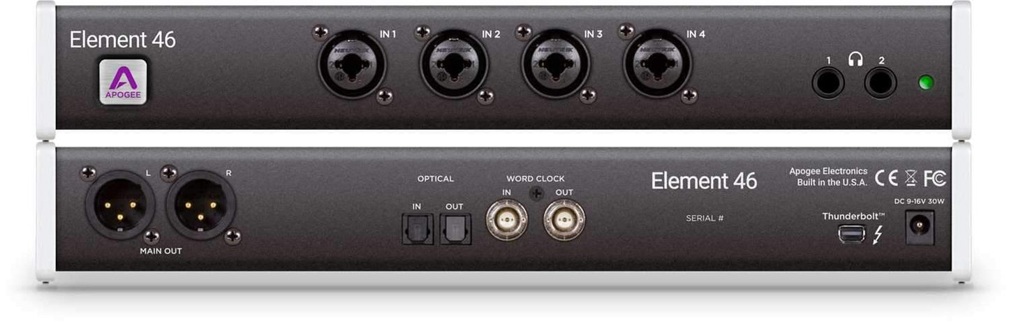 Apogee Element 46 Thunderbolt Audio Interface - ProSound and Stage Lighting