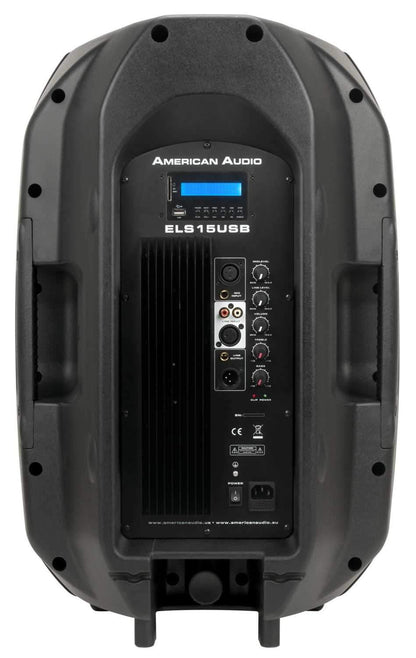 American Audio ELS15A-USB 15inch Powered Speaker - ProSound and Stage Lighting