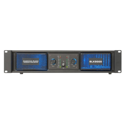 American Audio ELX3000 Power Amp 2x180W @ 8 ohms - ProSound and Stage Lighting