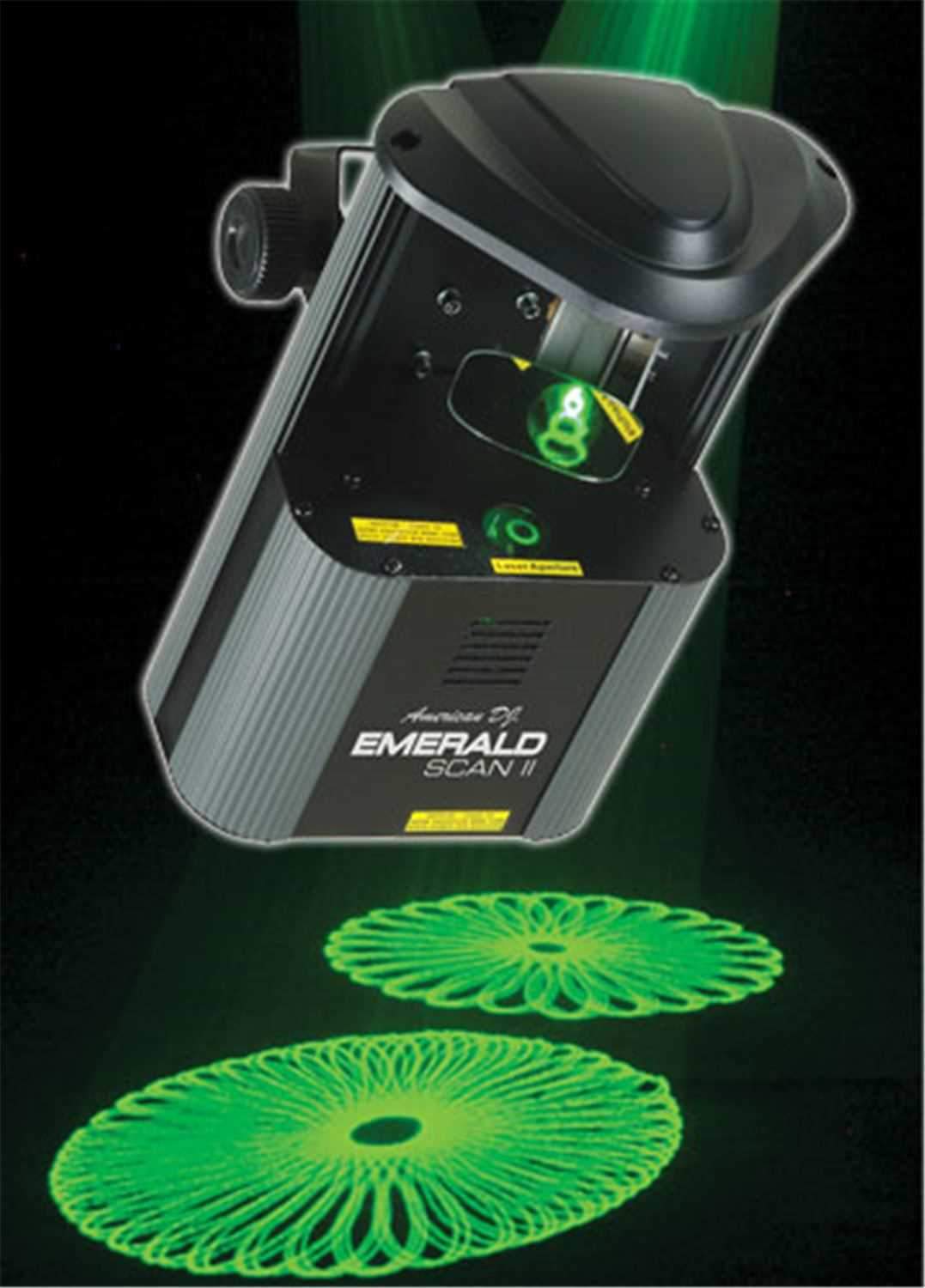 American DJ EMERALD-SCAN-II Green Lazer Effect - ProSound and Stage Lighting