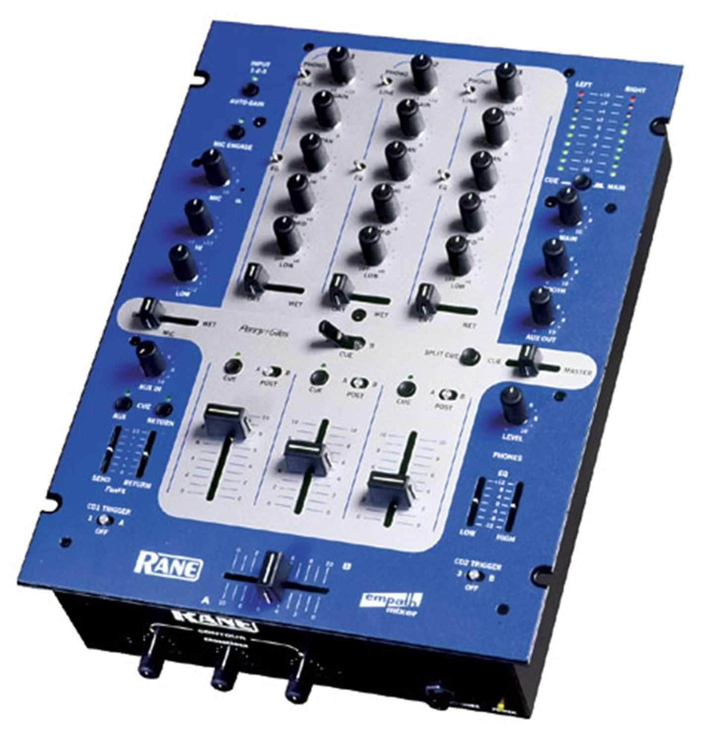 RANE Empath Blue 3-Channel Club Mixer - ProSound and Stage Lighting