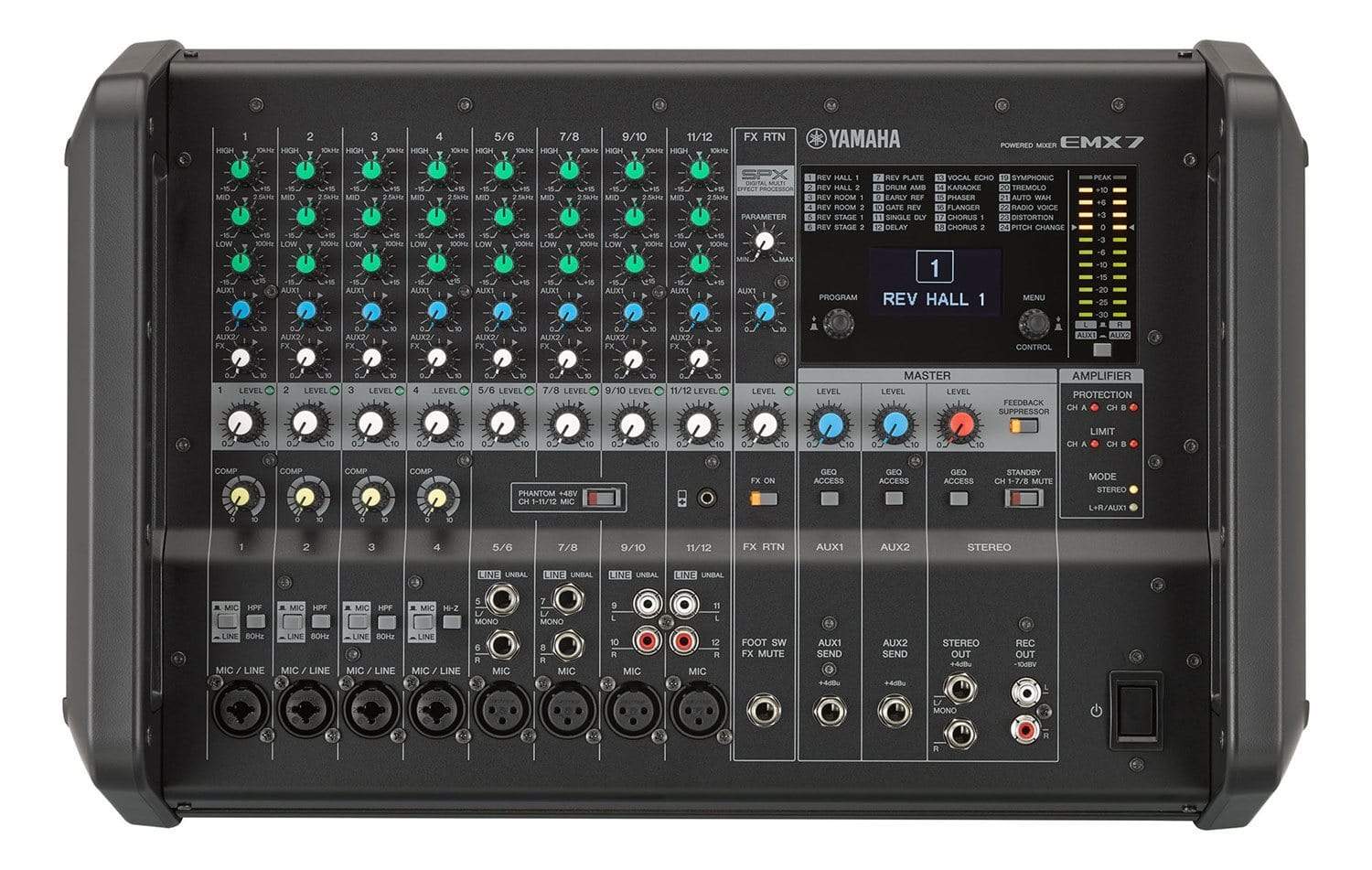 配信機器・PA機器・レコーディング機器 YAMAHA EMX2000 powered mixer Yamaha EMX7 12 Input Powered Mixer – Solotech