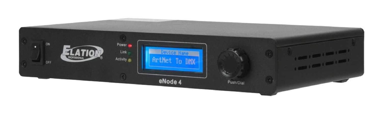 Elation Enode 4 Universe Artnet DMX Interface - ProSound and Stage Lighting