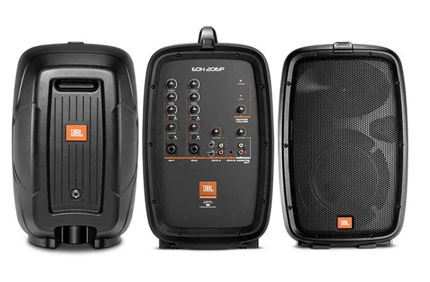 JBL EON206P 6-Channel Compact Portable PA System - ProSound and Stage Lighting