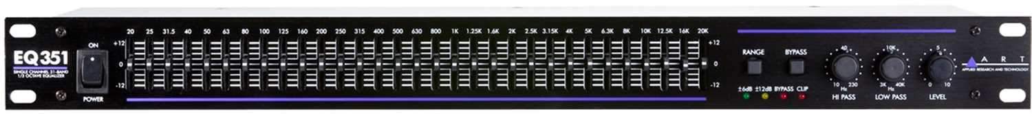 ART EQ-351 Single 31 Band Equalizer - ProSound and Stage Lighting