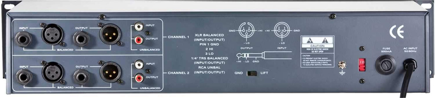 ART EQ-355 Dual 31 Band Equalizer - ProSound and Stage Lighting