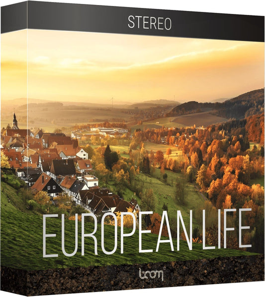 BOOM European Life Stereo Sound Effects - PSSL ProSound and Stage Lighting