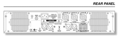 Electro Voice CP-1800 Power Amplifier 2 X 600W @ 4 Ohms - ProSound and Stage Lighting